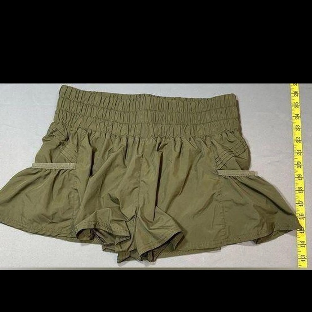 Free People Movement Olive Green Women's Shorts